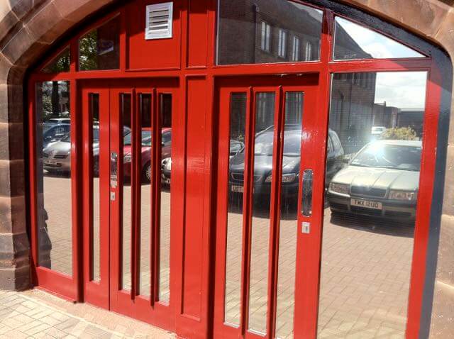 silver reflective window film