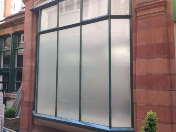 Frosted Privacy Window Film – Liverpool