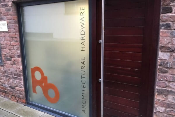 opaque privacy window film graphic visuals office merseyside