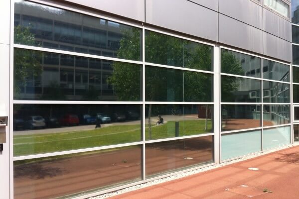 silver reflective window film