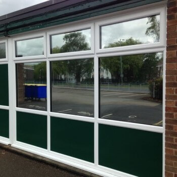 silver reflective solar control window film
