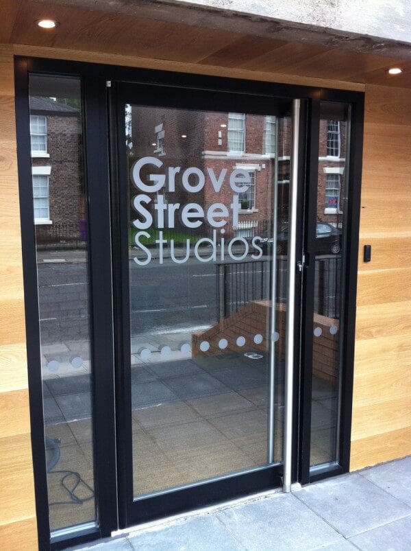 Glass and Cut Vinyl Graphics – Liverpool