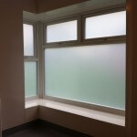 Sandblasted Privacy Window Film – Chester