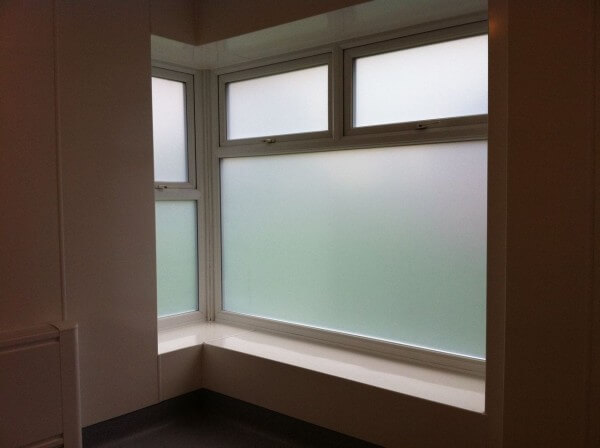 Sandblasted Privacy Window Film – Chester