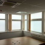 White Opaque Privacy Window Film – Skelmersdale