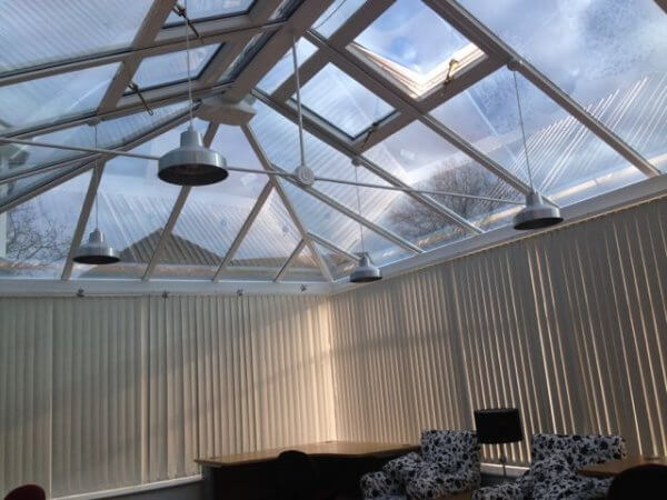 Conservatory Roof Film – Reduce Heat & Glare